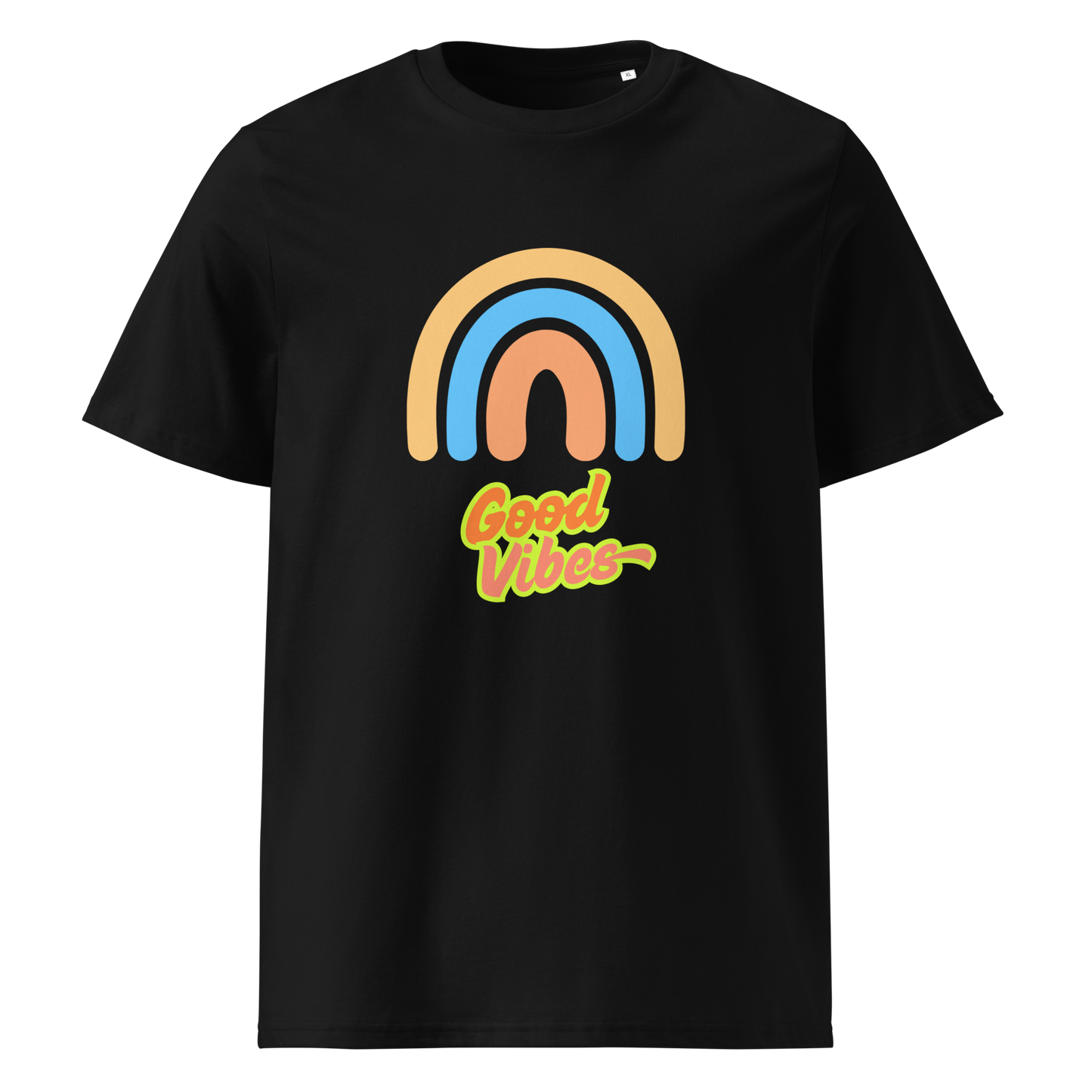 T-shirt Good Vibes Unisexe Coton Bio - Mode Éthique | Atelier MNP