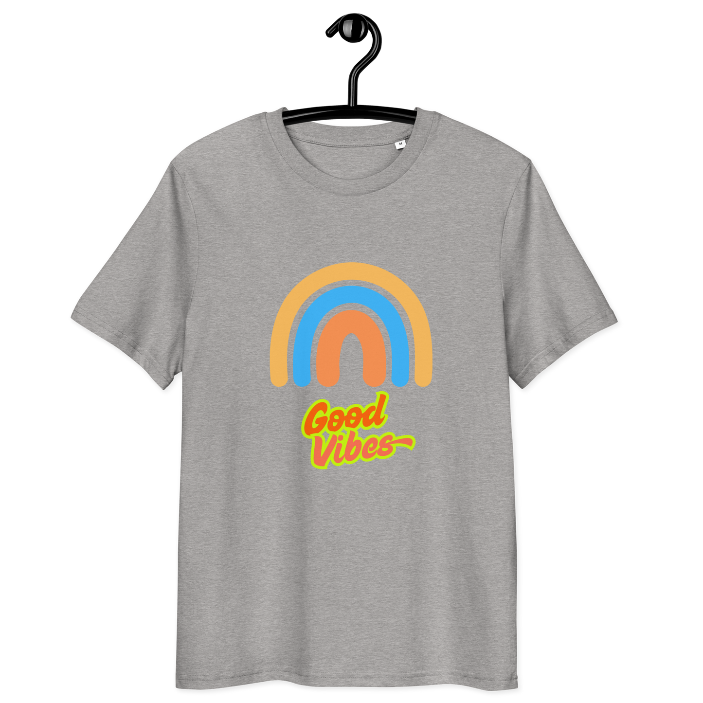 T-shirt Good Vibes Unisexe Coton Bio - Mode Éthique | Atelier MNP
