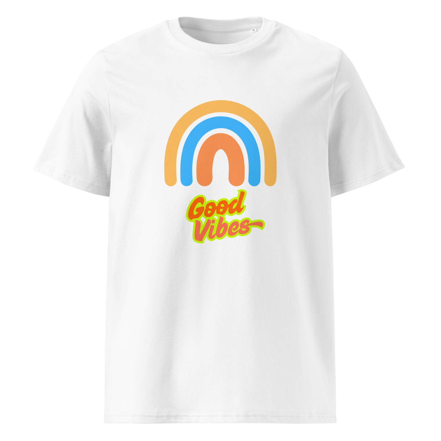 T-shirt Good Vibes Unisexe Coton Bio - Mode Éthique | Atelier MNP