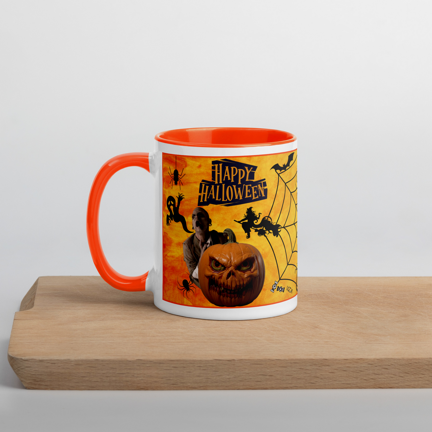 Mug Happy Halloween 11 oz - Atelier MNP | Café Latte Halloween