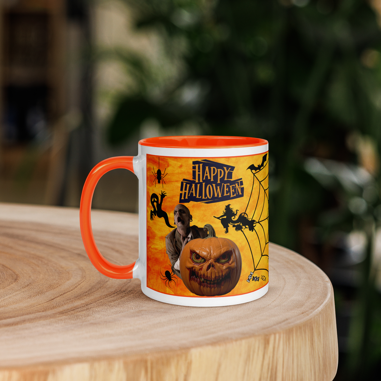 Mug Happy Halloween 11 oz - Atelier MNP | Café Latte Halloween