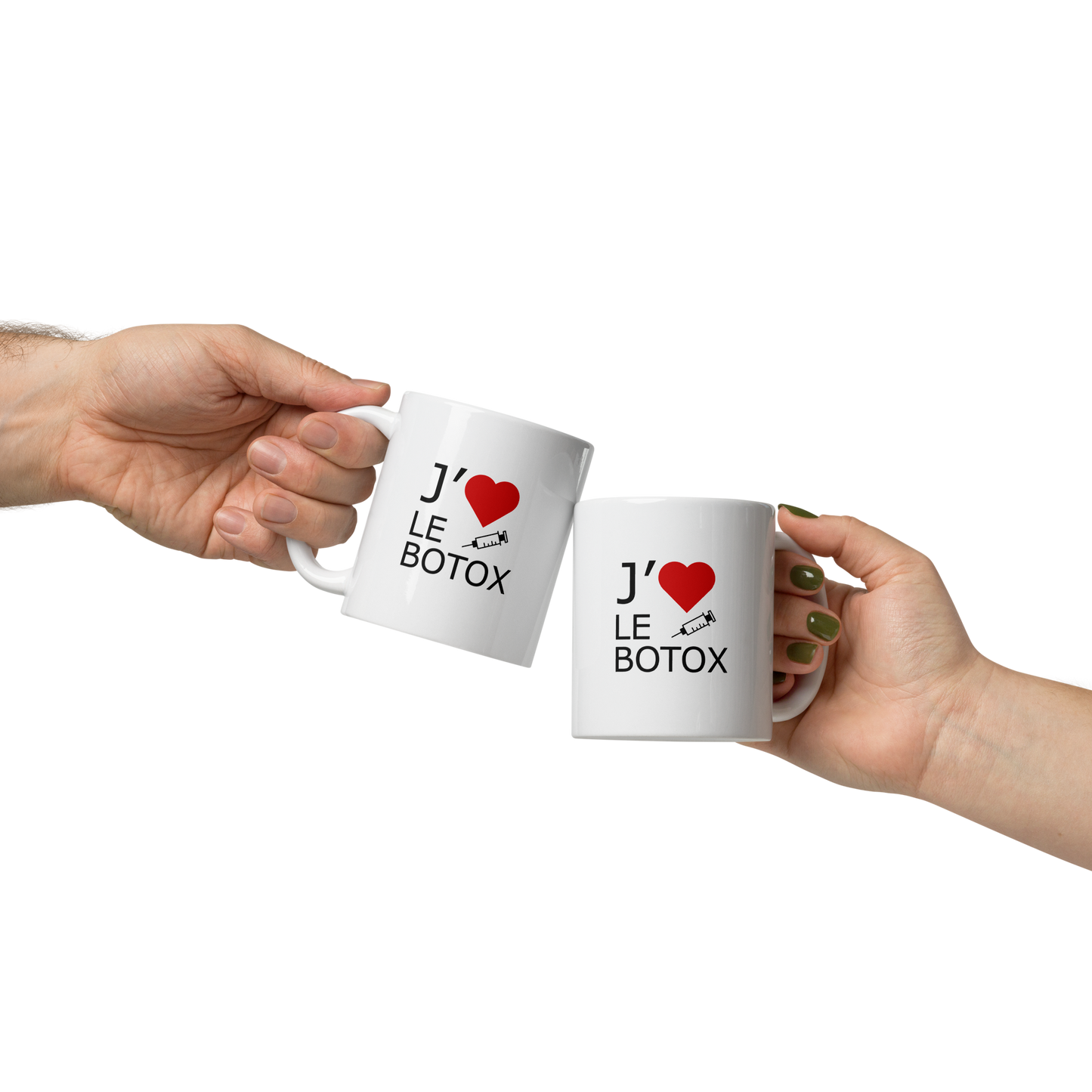Mug J'aime le Botox - Atelier MNP | Cadeau Humour Beauté