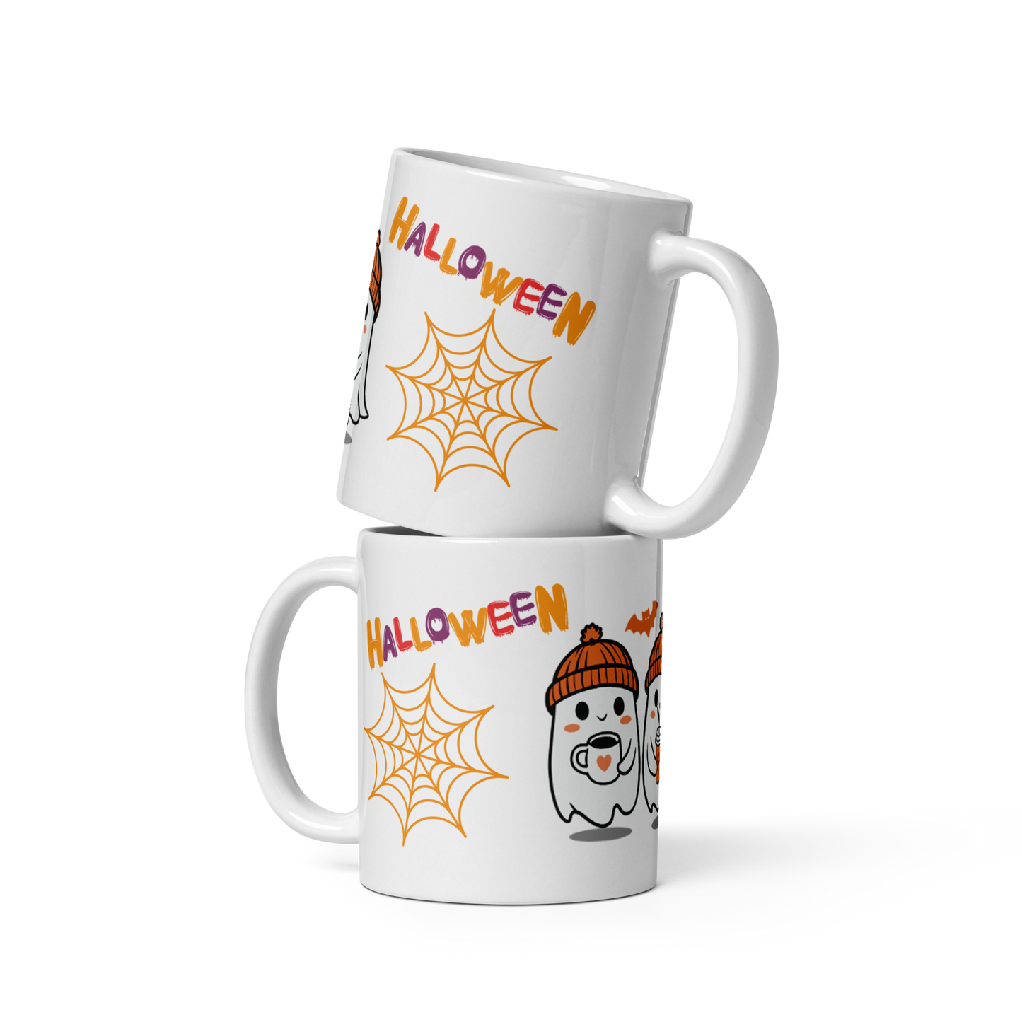 Mug Fantômes Halloween Mignons - Tasse Spooky Season Premium 350ml