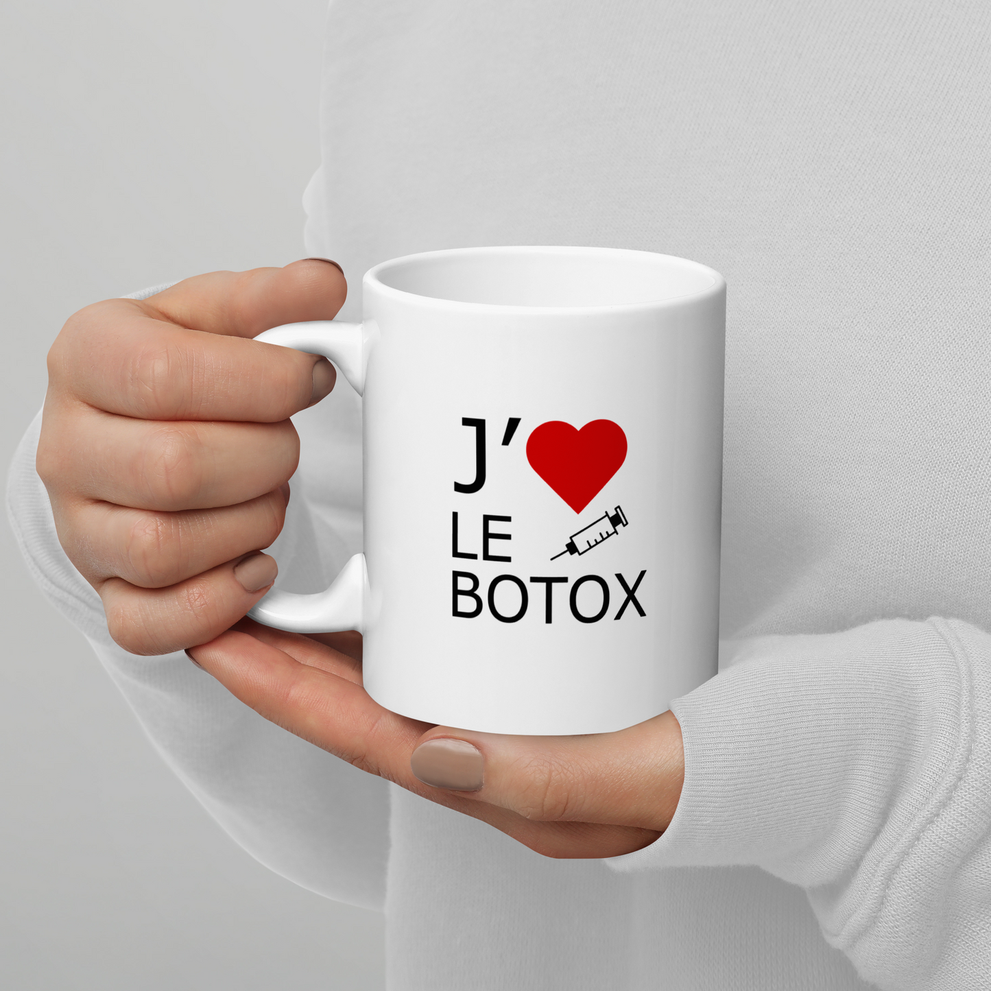 Mug J'aime le Botox - Atelier MNP | Cadeau Humour Beauté