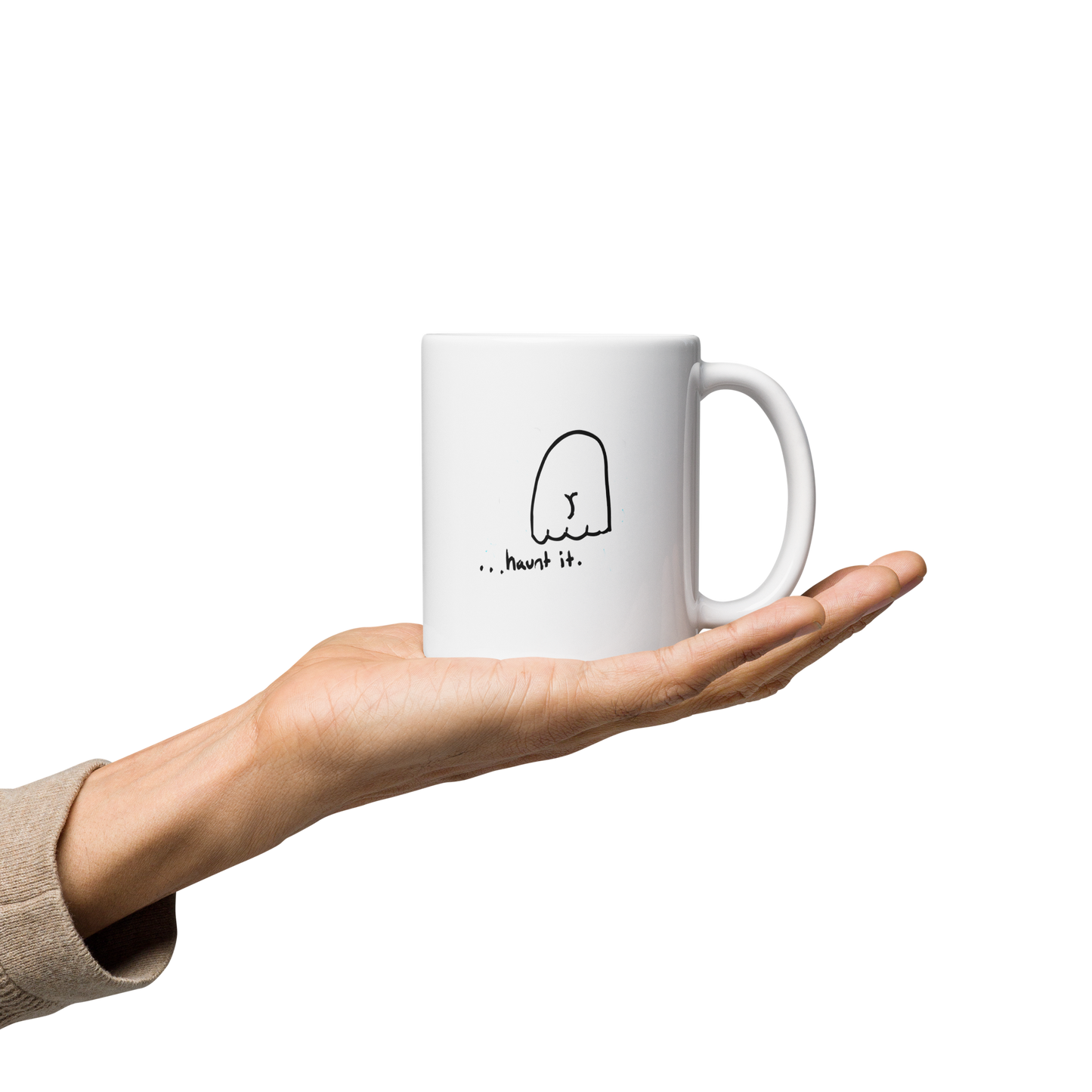 Attrape le fantôme ! - Mug Halloween Céramique | Atelier MNP