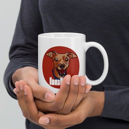 Mug Chien Hello - Mug Personnalisé Chien Mignon 9 - Atelier MNP