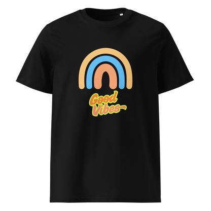 T-shirt Good Vibes Unisexe Coton Bio - Mode Éthique | Atelier MNP