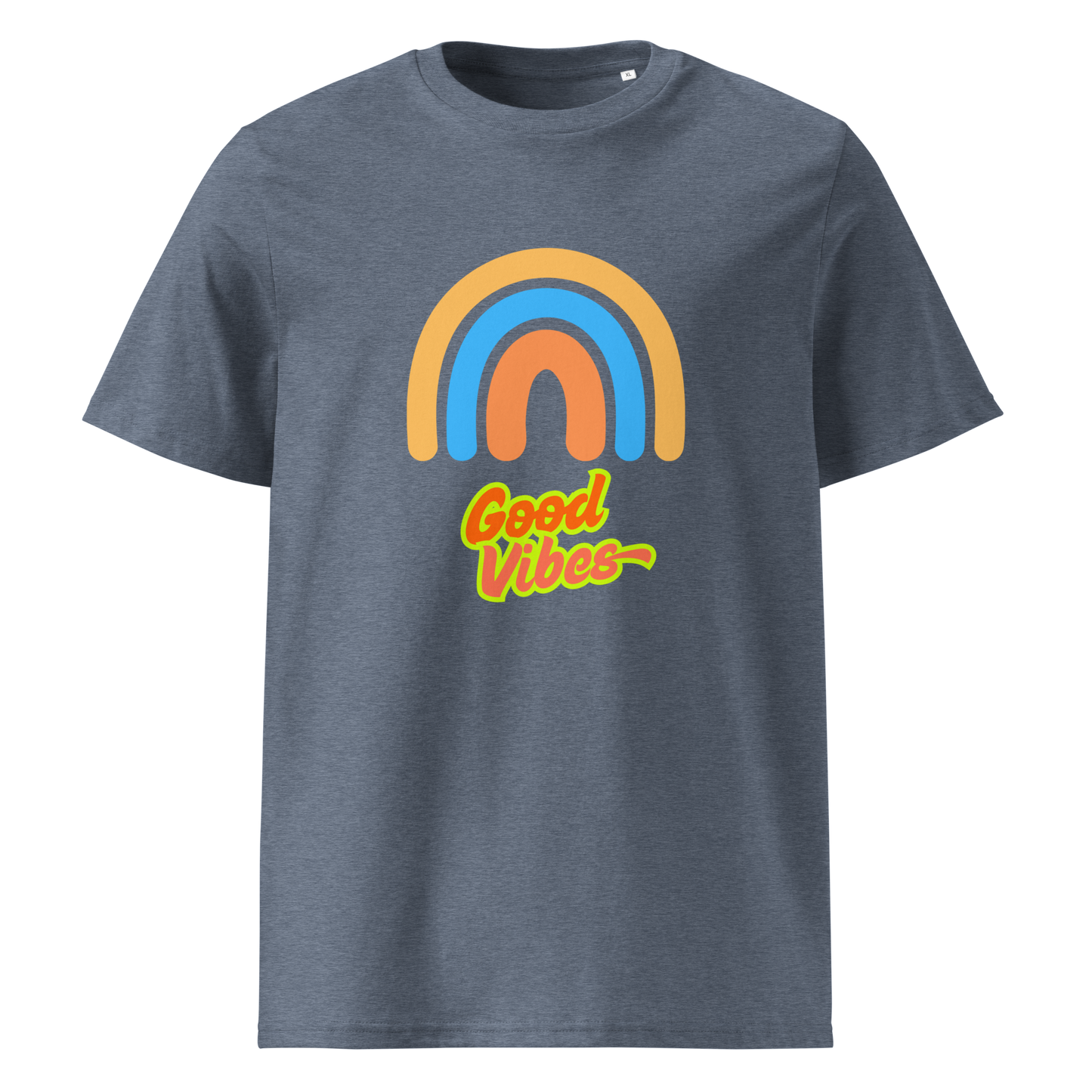 T-shirt Good Vibes Unisexe Coton Bio - Mode Éthique | Atelier MNP
