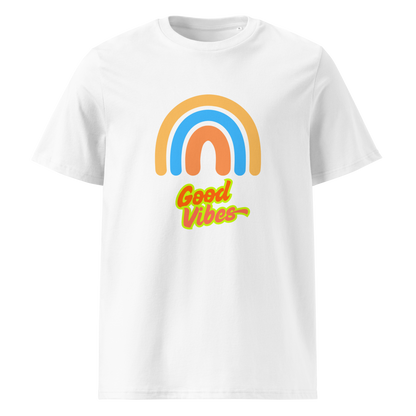 T-shirt Good Vibes Unisexe Coton Bio - Mode Éthique | Atelier MNP