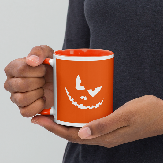 Mug Citrouille Halloween Effrayante - Tasse Automne Premium 350ml