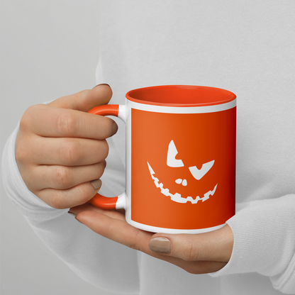 Mug Citrouille Halloween Effrayante - Tasse Automne Premium 350ml