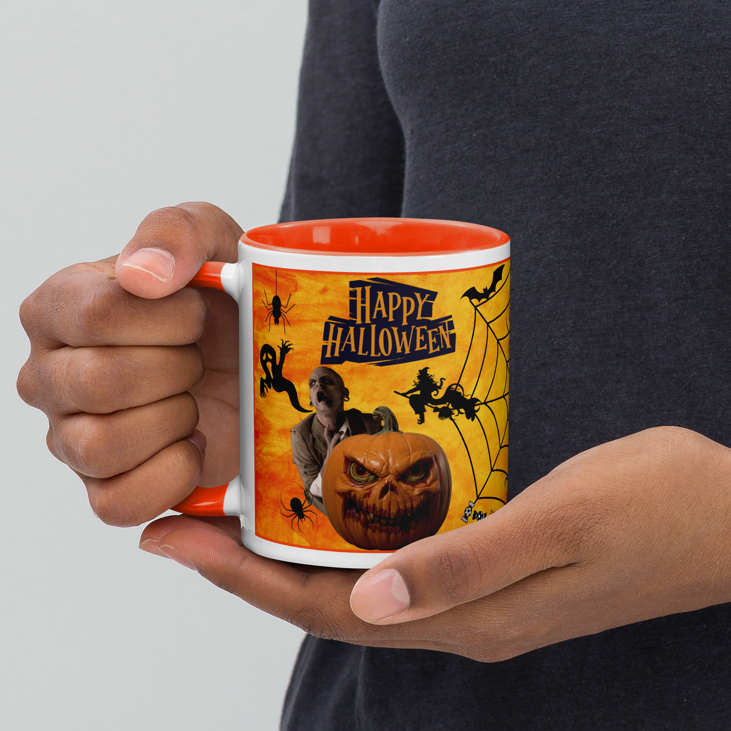 Mug Happy Halloween 11 oz - Atelier MNP | Café Latte Halloween