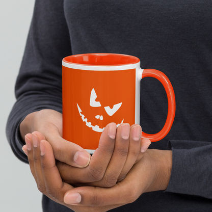 Mug Citrouille Halloween Effrayante - Tasse Automne Premium 350ml