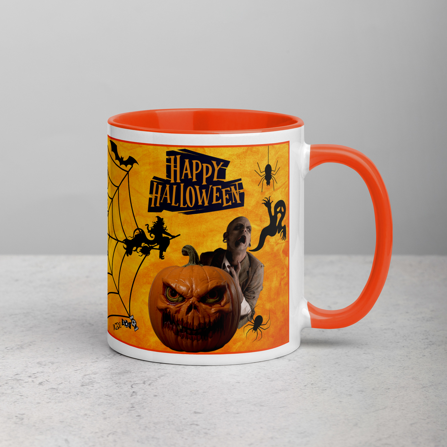Mug Happy Halloween 11 oz - Atelier MNP | Café Latte Halloween