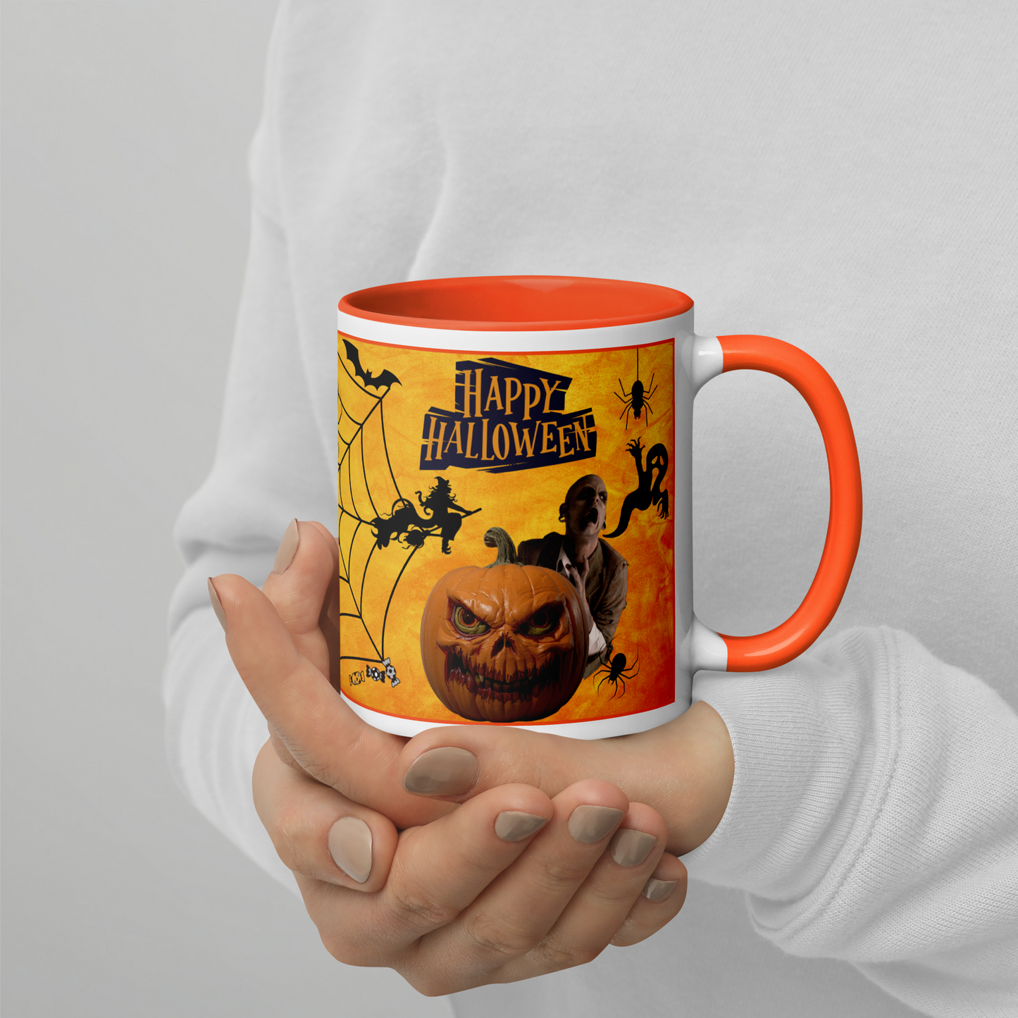 Mug Happy Halloween 11 oz - Atelier MNP | Café Latte Halloween