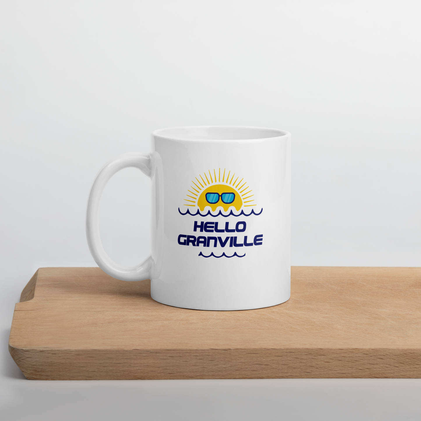 Mug Hello Granville 11oz - Souvenir Normandie Joyeux | Atelier MNP