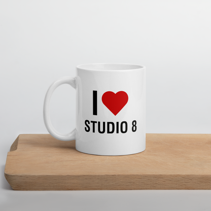 Mug I Love Studio 8 Montmartre - Atelier MNP | Souvenir Paris