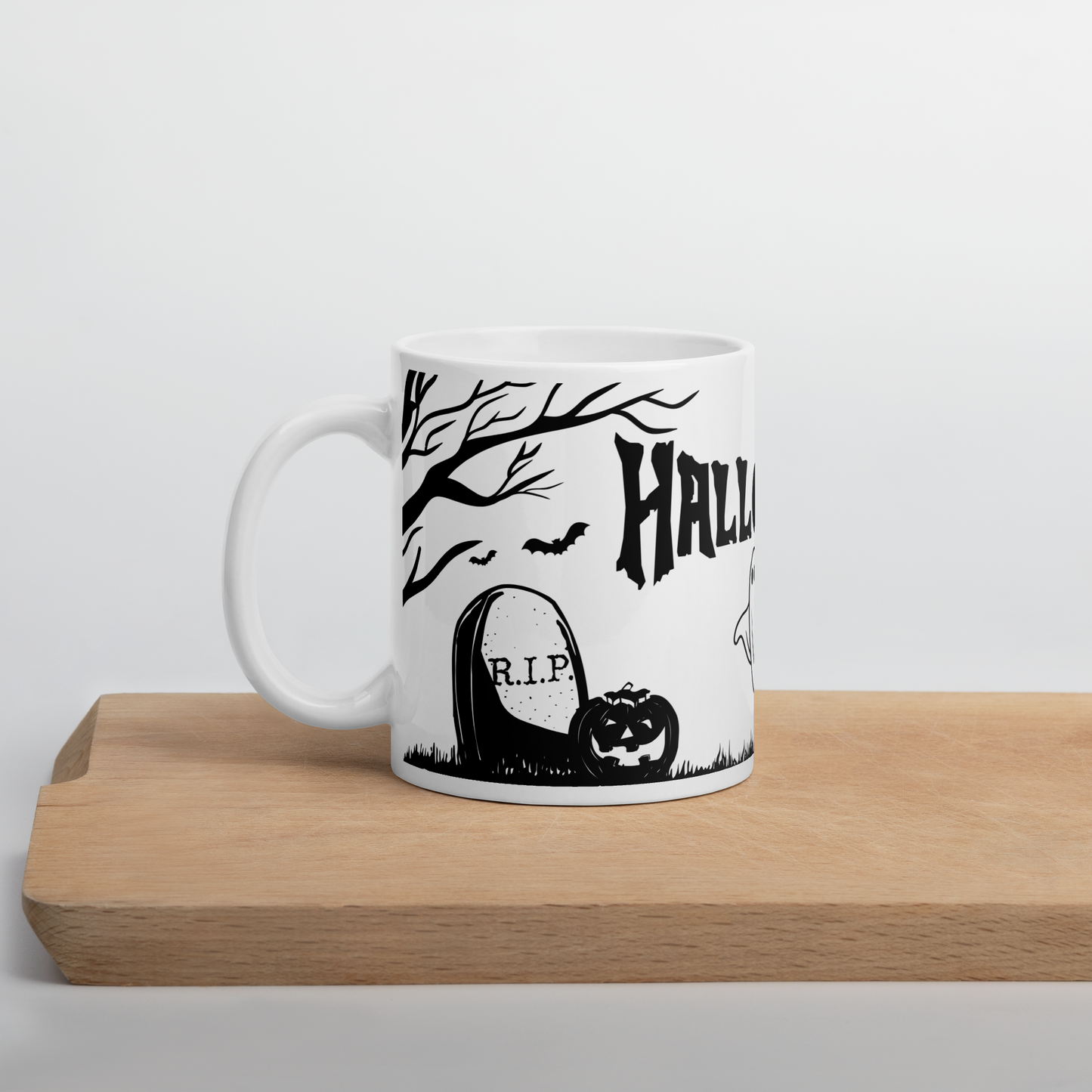 Mug Cimetière Halloween - Décoration Effrayante | Atelier MNP