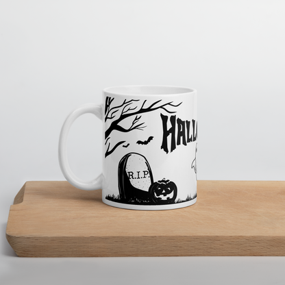 Mug Cimetière Halloween - Décoration Effrayante | Atelier MNP