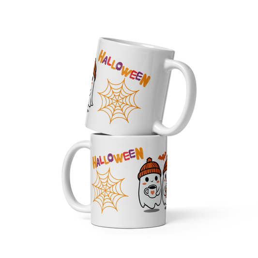 Mug Fantômes Halloween Mignons - Tasse Spooky Season Premium 350ml