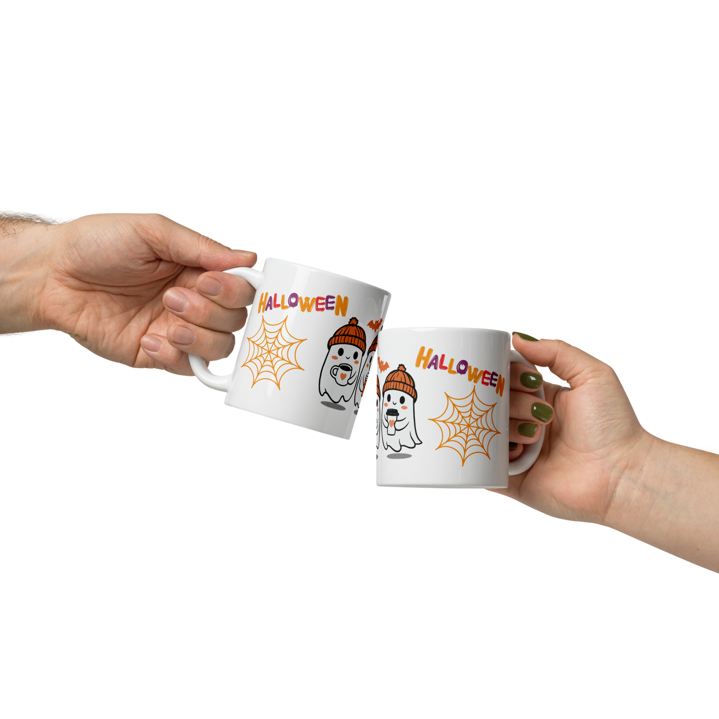 Mug Fantômes Halloween Mignons - Tasse Spooky Season Premium 350ml