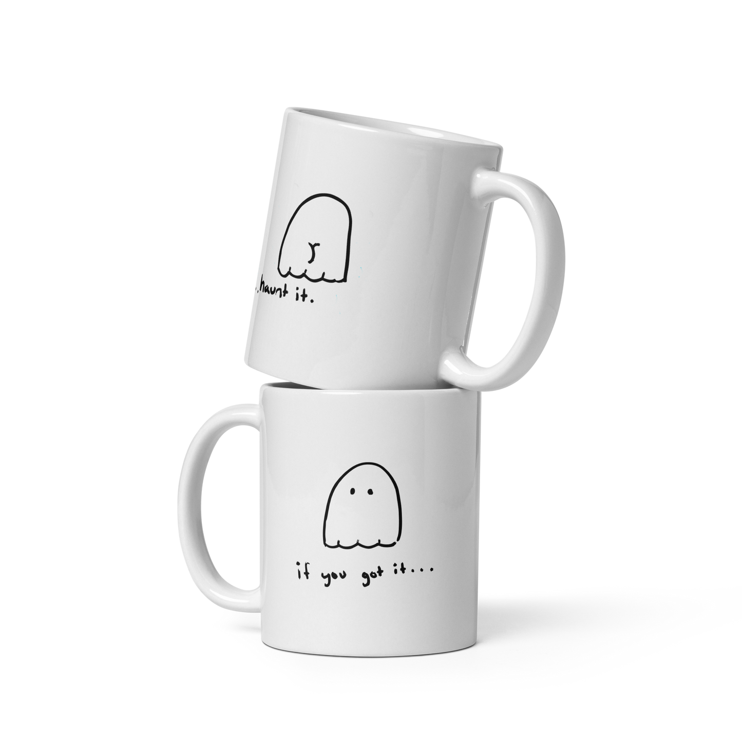 Attrape le fantôme ! - Mug Halloween Céramique | Atelier MNP