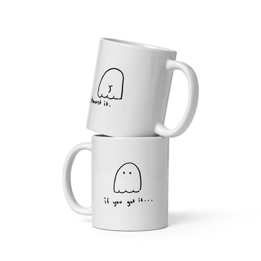 Attrape le fantôme ! - Mug Halloween Céramique | Atelier MNP