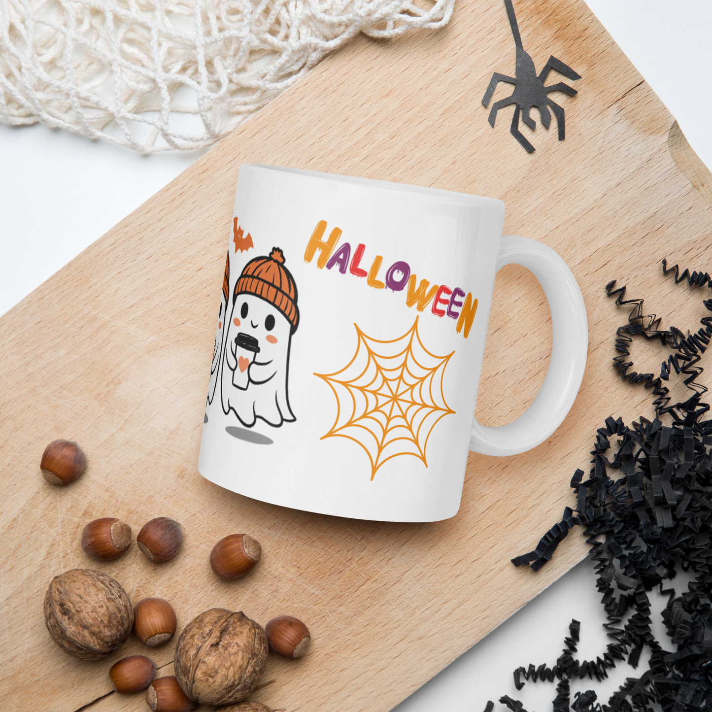 Mug Fantômes Halloween Mignons - Tasse Spooky Season Premium 350ml