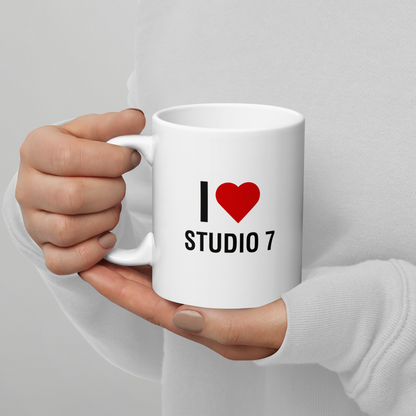 Mug I Love Studio 7 Montmartre - Atelier MNP | Souvenir Paris