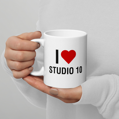 Mug I Love Studio 10 Montmartre - Atelier MNP | Souvenir Paris