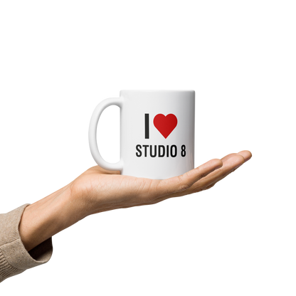 Mug I Love Studio 8 Montmartre - Atelier MNP | Souvenir Paris