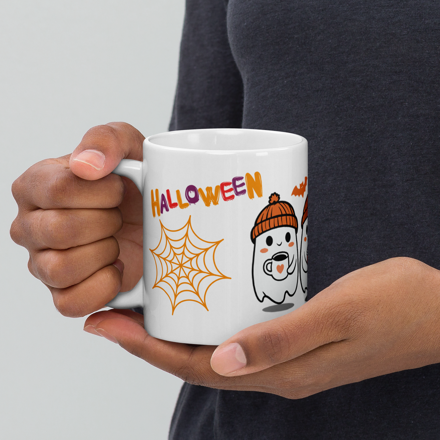 Mug Fantômes Halloween Mignons - Tasse Spooky Season Premium 350ml