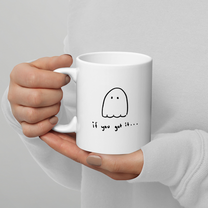 Attrape le fantôme ! - Mug Halloween Céramique | Atelier MNP