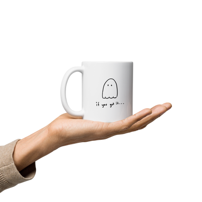 Attrape le fantôme ! - Mug Halloween Céramique | Atelier MNP
