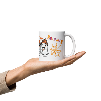 Mug Fantômes Halloween Mignons - Tasse Spooky Season Premium 350ml