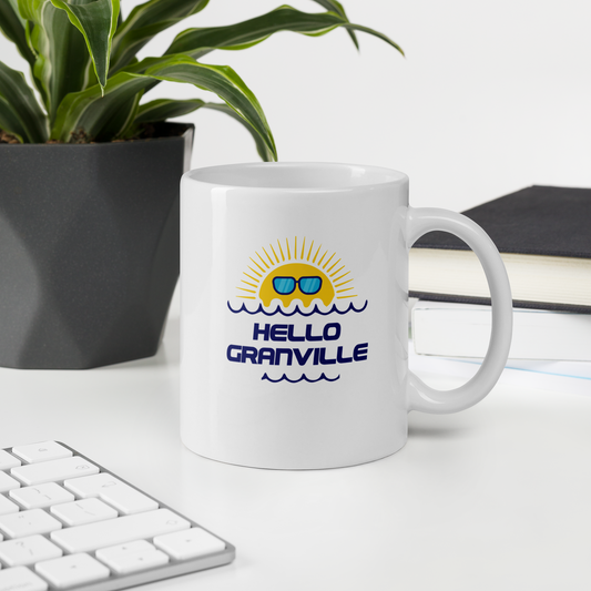 Mug Hello Granville 11oz - Souvenir Normandie Joyeux | Atelier MNP