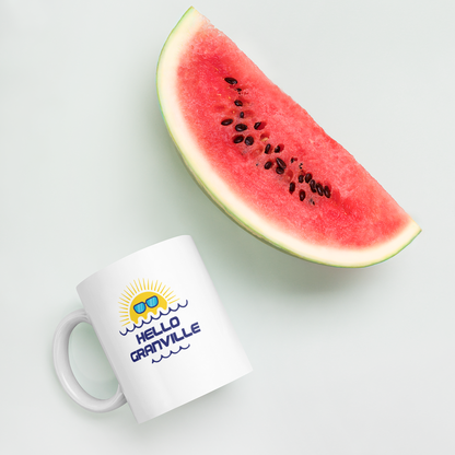 Mug Hello Granville 11oz - Souvenir Normandie Joyeux | Atelier MNP